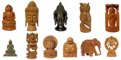 Sculptures in India have been employed for both religious and secular purposes. Statues of gods and goddesses, warriors, celestial dancers and animals speak volumes of rich sculptural heritage of India. Jindal Crafts proudly presents a rich collection of 