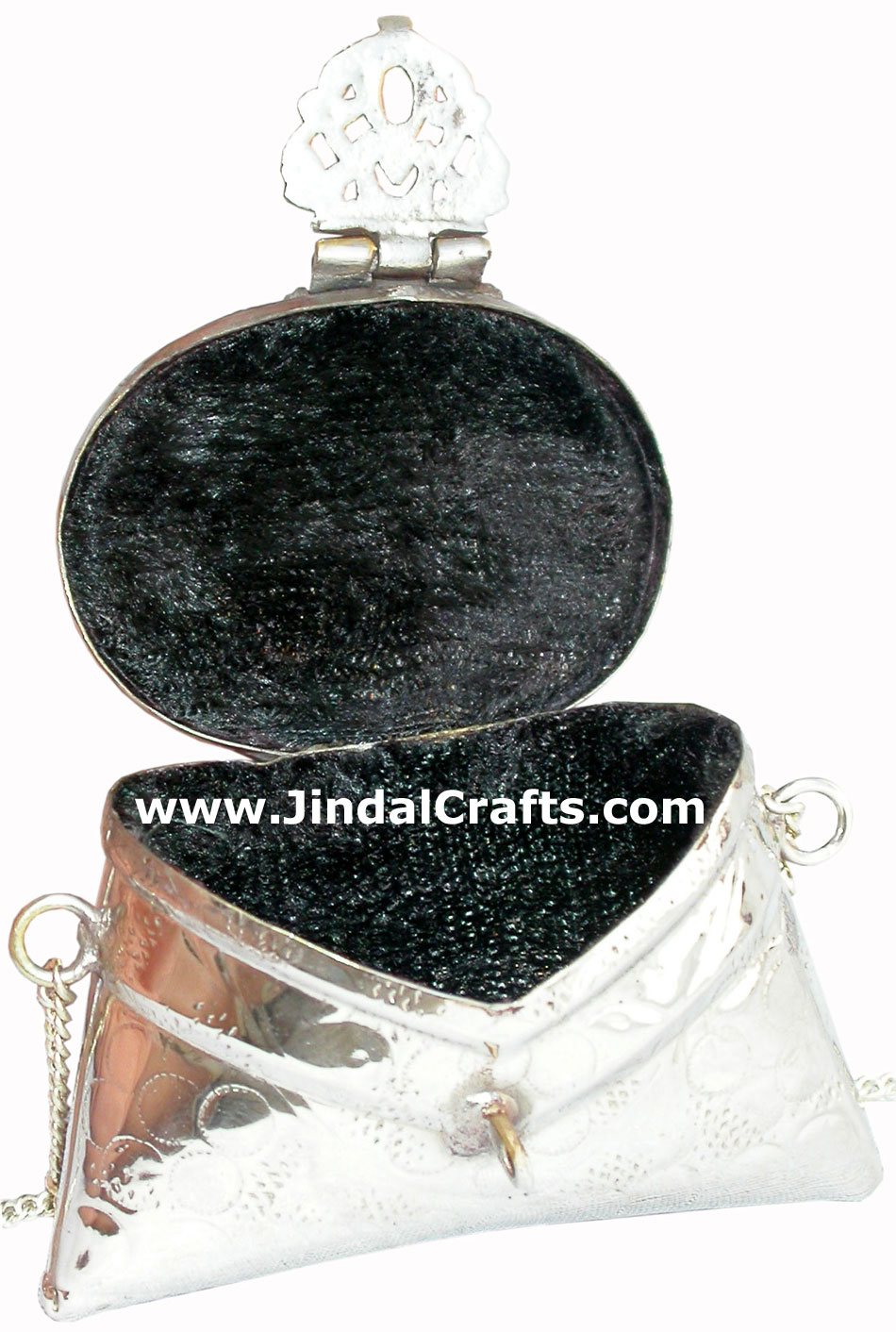 Hand Made Traditional Chain Small Purse from India