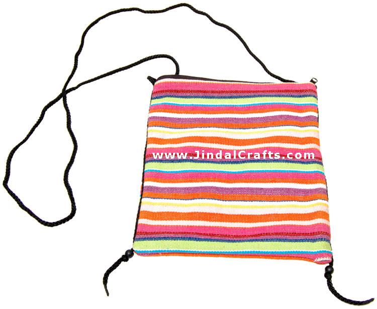 Traditional Small All Purpose Handbag Indi Textile Art