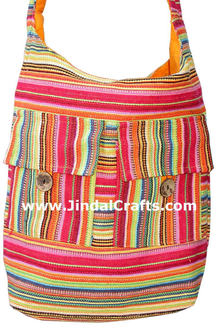 Colorful Eco Friendly Long Life Fabric made Handbag