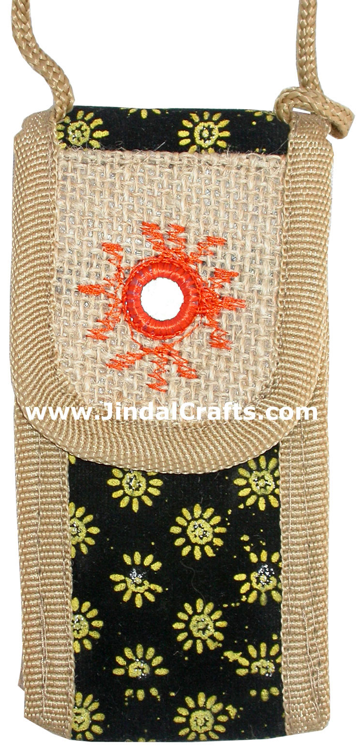 Colorful Mobile Cell Bags - Indian Traditional Handbag