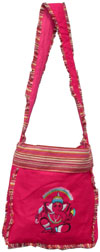 Colorful Hand Embroidered Handbag India Traditional Art