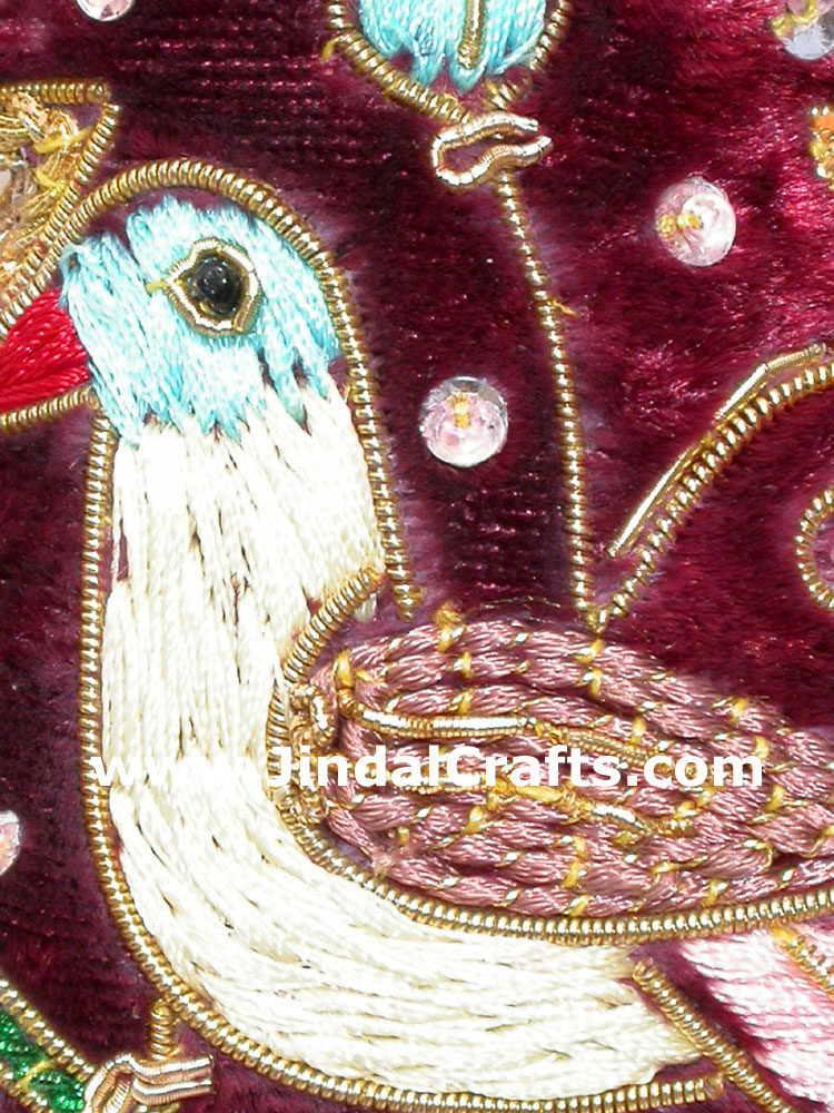 Hand Embroidered Jari Christmas Decoration Hangings
