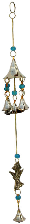 Wind Chimes Hanging Bells - Brass Beads Made Home Decoration Indian Handicrafts