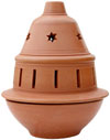 Handmade Terracotta Candle / Aroma Holder Indian Art