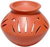 Oil Burner cum Candle holder - Handmade Terracotta Art