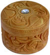 Hand Carved Wooden Multi Purpose Box India Fair Trade