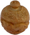 Hand Carved Wooden Multi Purpose Box India Fair Trade