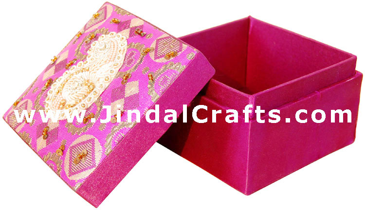 Hand Embroider / Beaded / Jari / Zari Multi Purpose Box