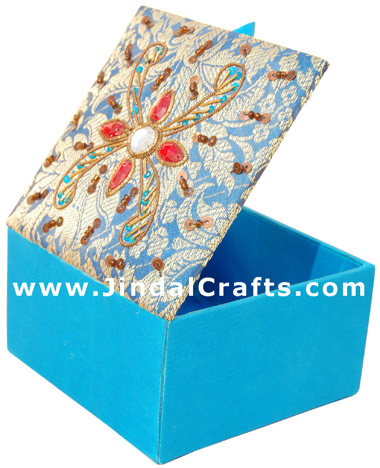 Hand Embroider / Beaded / Jari / Zari Multi Purpose Box