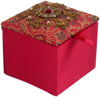 Colourful Hand Embroidered Designer Gift Box Indian Handicrafts Gifts Crafts