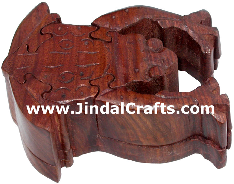 Puzzle Box - Handmade Wooden India Heitage Unique Arts