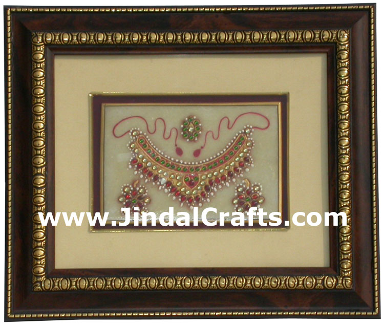 Marble Painting Traditional India Artifact Handmade Art