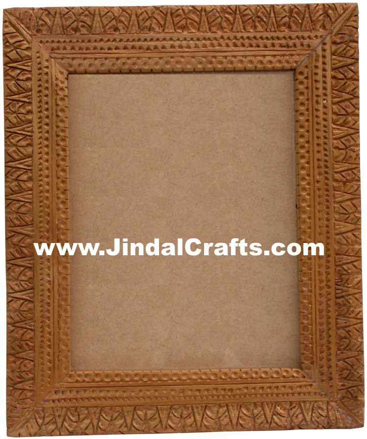 Handcarved Wooden Photo Frame Indian Handicrafts Arts Crafts Gift Souvenirs