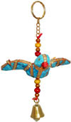 Handmade Traditional Flying Bird Key Chain / Ring India