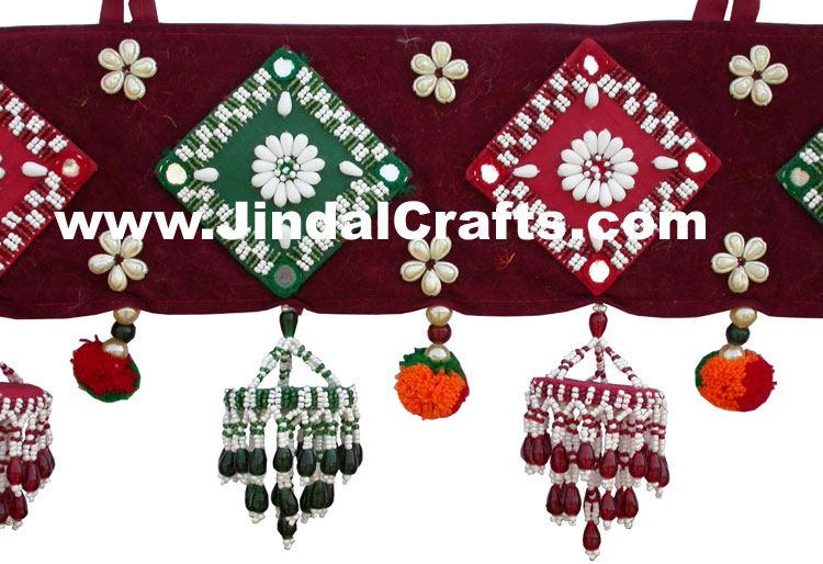 Colourful Handmade Hanging Doors Toran Home Decor Traditional Handicrafts India