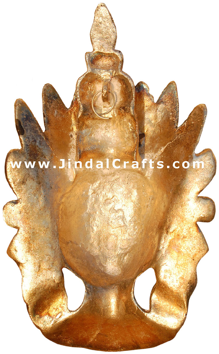 Goddess Tara Mask - Wall Decor Artifact from India Art