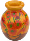 Colorful Vase Hand Painted Home Decoration Vase India