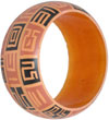 Colourful Traditional Bangle Hand Painted Wood Jewelry