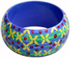 Wooden Bangle - Hand Painted Indian Handicraft Art Crafts Fashion Jewelry