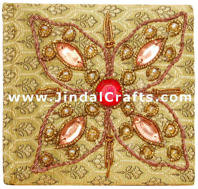 Embroided Diary  Handcrafted Art from India
