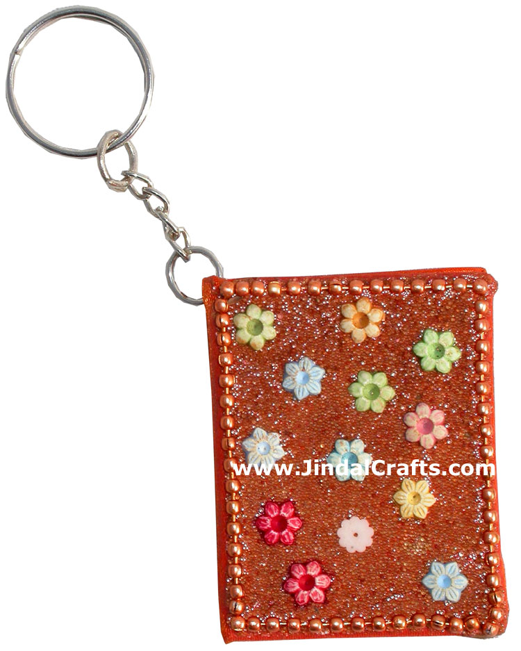 Diary - Hand made Key Chain Ring India Art
