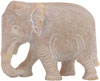 Elephant - Hand Carved Soft Stone Animals Figurines Art