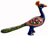 Colourful Peacock Figurine - Indian Art Craft Handicraft Figurine Hand Painted