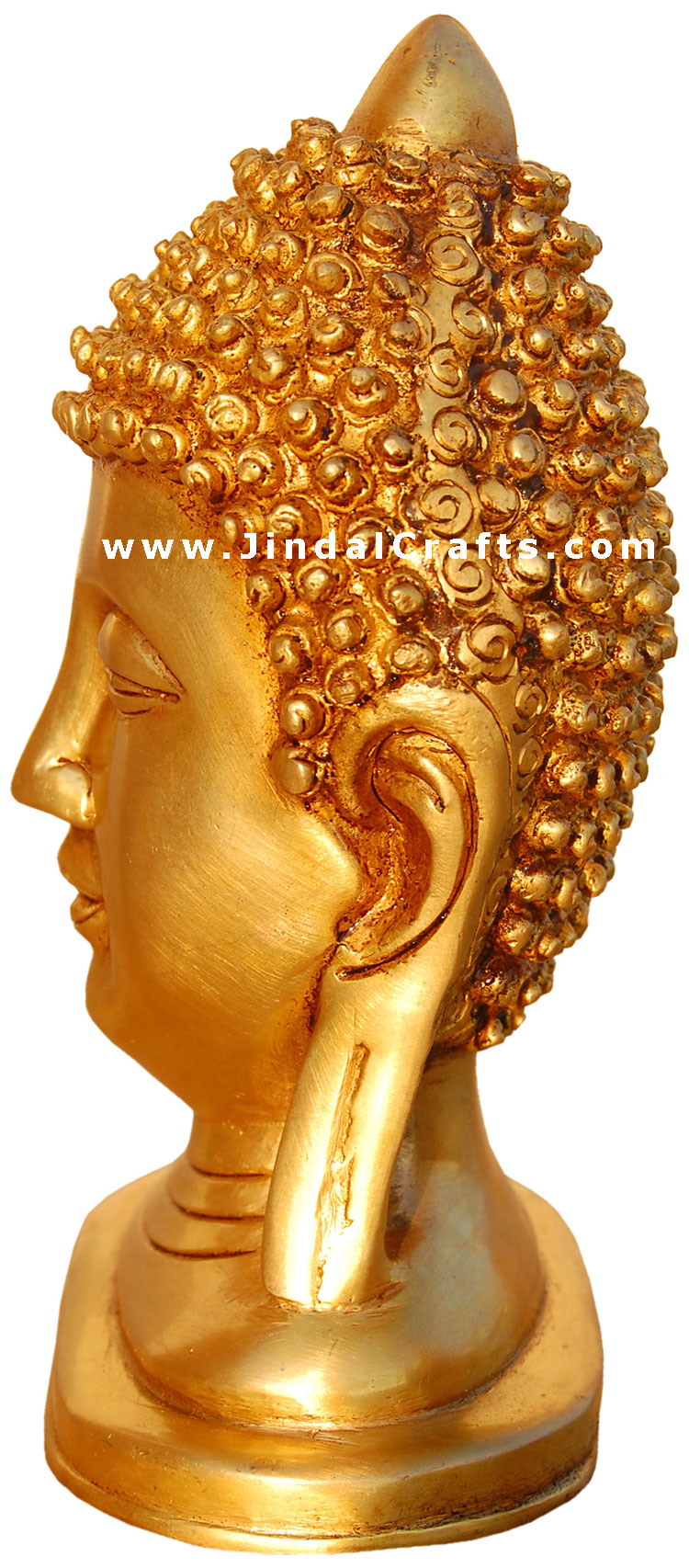 Peaceful Buddha - Brass made Buddhist Art from India
