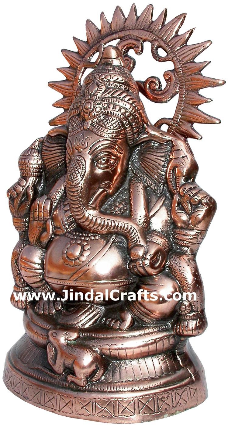 Lord Ganesha Statue Sculptures Figurines India Craft