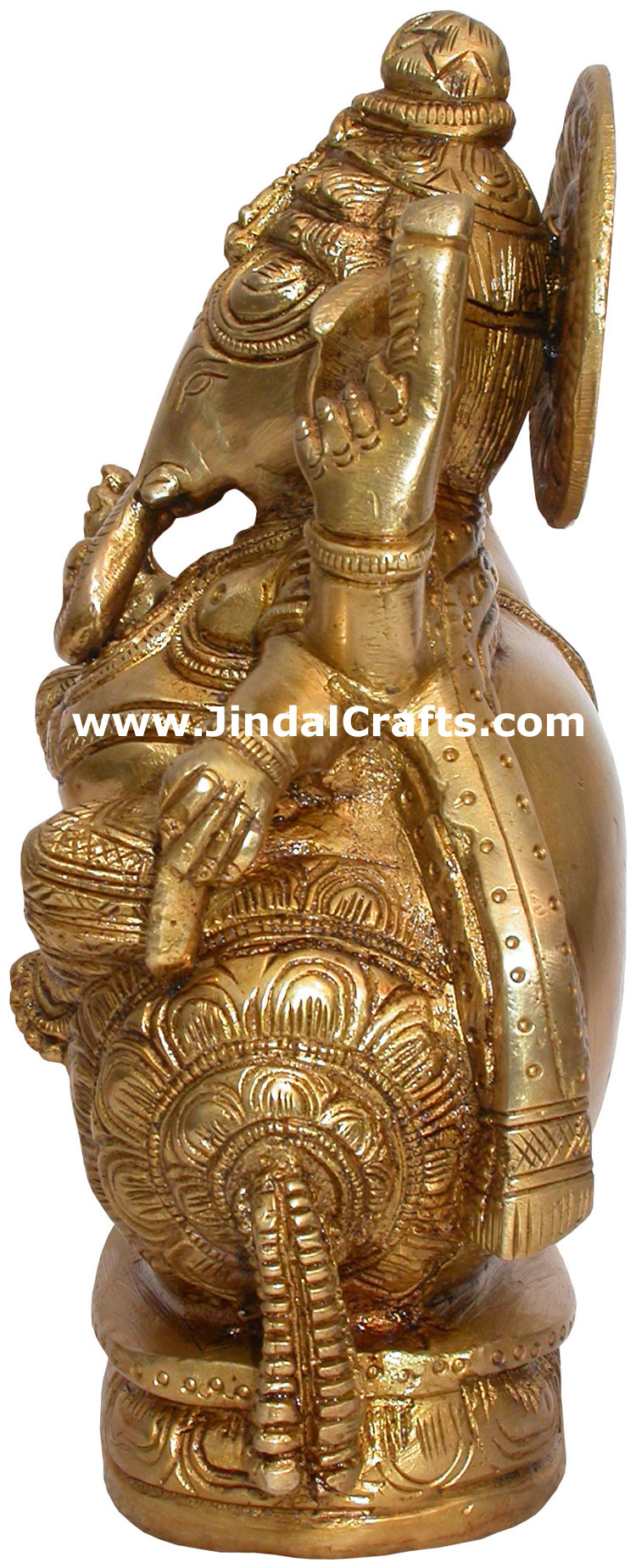 Brass Lord Ganesha India Artifacts Arts