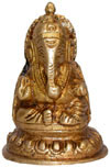 Brass Lord Ganesha India Artifacts