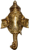 Hindu Deities Brass Lord Ganesha India Carving Arts