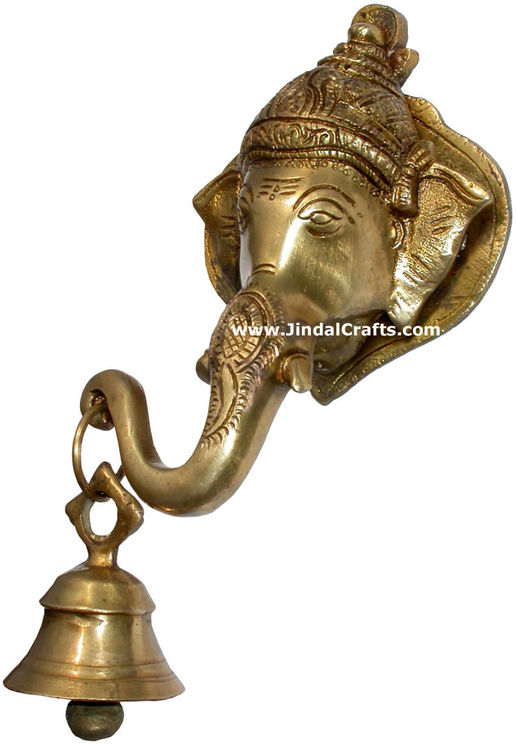 Hindu Deities Brass Lord Ganesha India Carving Arts