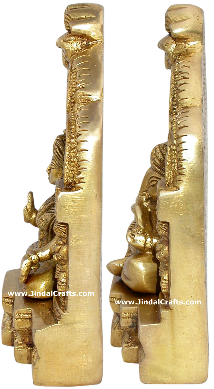 Laxmi Ganesha Hindu Religious Statues Sculptures Crafts