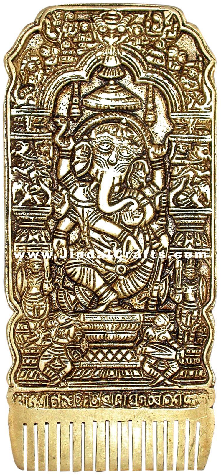 Lord Krishna Ganesha Indian God Sculpture Rare Artifact