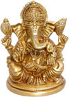 Ganesha Sculpture Indian Hindu Religious God Figure Art