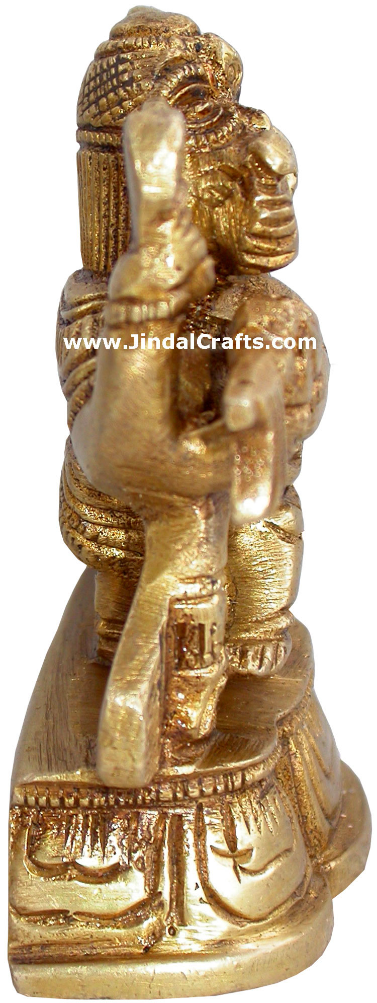 Lord Ganesha playing Flute Figure Ganpati Gajanan Vighanharta Hindu Idol Statues