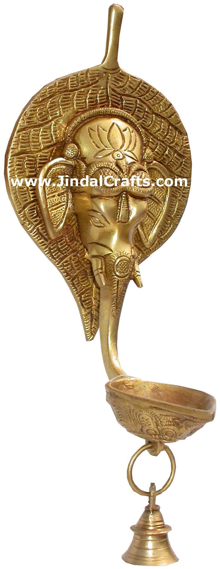 Ganesha Lamp Diya Deepak Hanging Indian God Figures Art