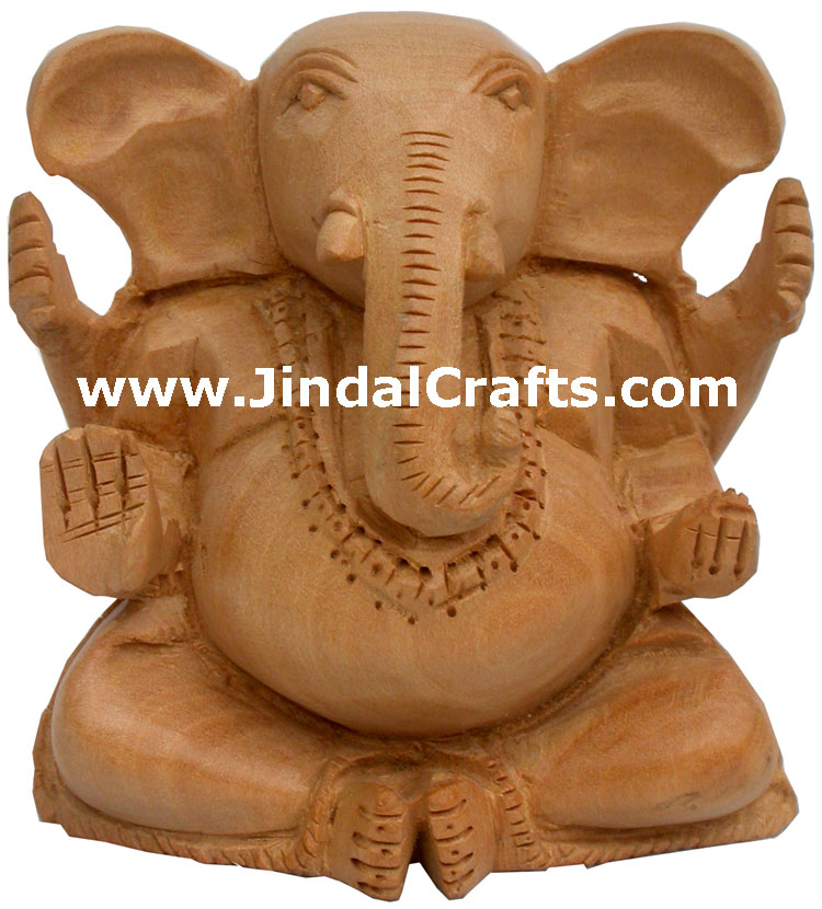 Appu Ganesh Hand Carving India Religious Statue Arts