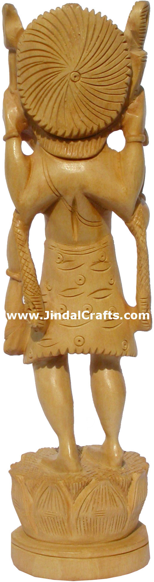 Wood Sculpture Lord Shiva Hand Made Statue Hinduism Indian Carving Home Decor