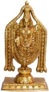 Lord Balaji Hindu God Metal Sculptures Idol India Craft