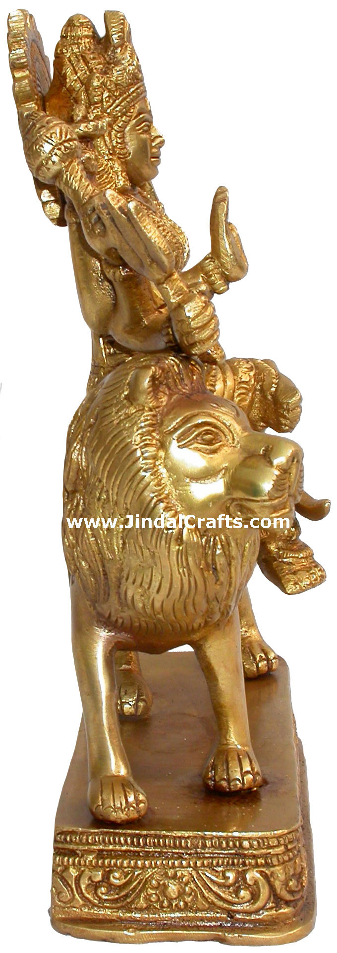 Maa Durga Kali Indian Goddess Figurines Brass Gifts Art