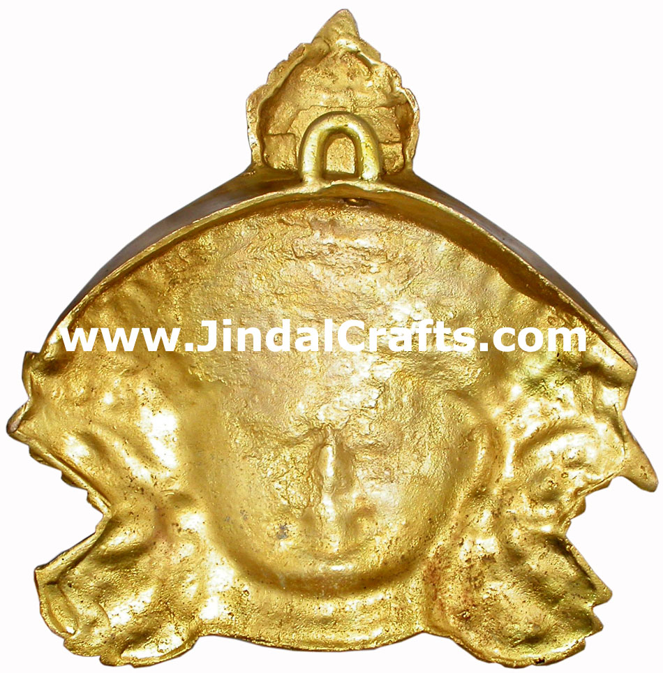 Maa Durga Indian Art Craft Handicraft Home Decor Brass Figurine Hindu Goddess