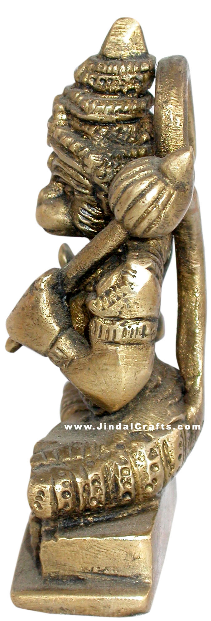 Lord Hanuman Hindu Religious Handmade Brass Sculptures