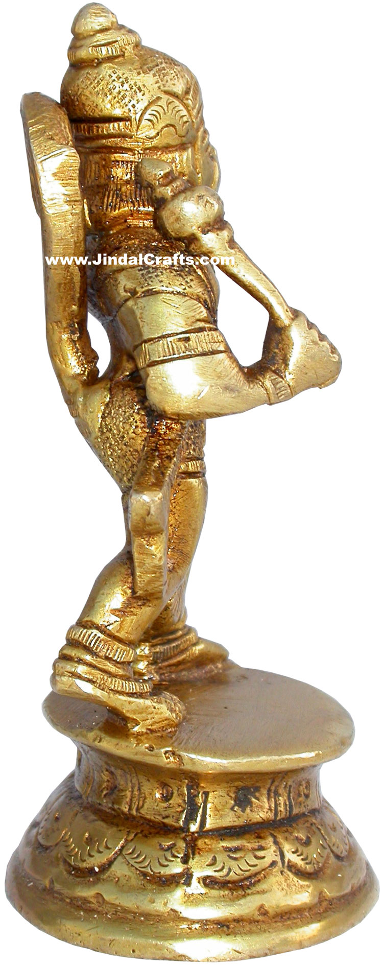Handmade Brass Statue of Lord Hanuman India Brassware Handicraft Art Craft