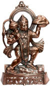 Hanumaan - Hand Carved Indian Art Craft Handicraft Home Decor Aluminium Figurine