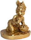 Younger Krishana Shyam Bihari India Hindu God Statues Handicrafts Arts