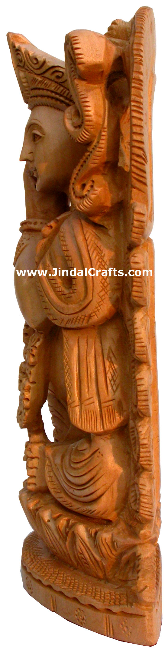 Krishna Hand Carving India Religious Sculptures Crafts