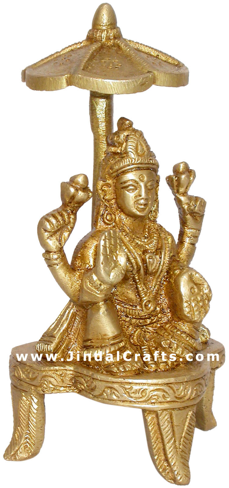 Hindu Goddess Laxmi - India Religious Sculpture State